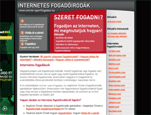 Tablet Screenshot of online-sportfogadas.hu